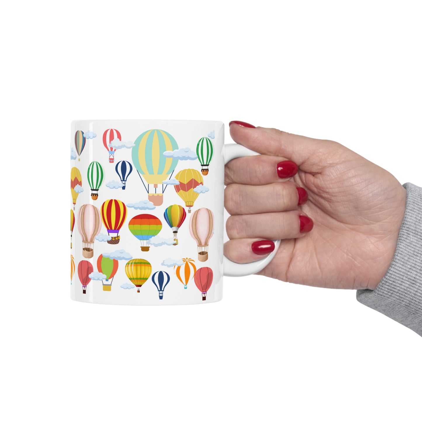 Hot Air Balloons Ceramic Mug 11oz