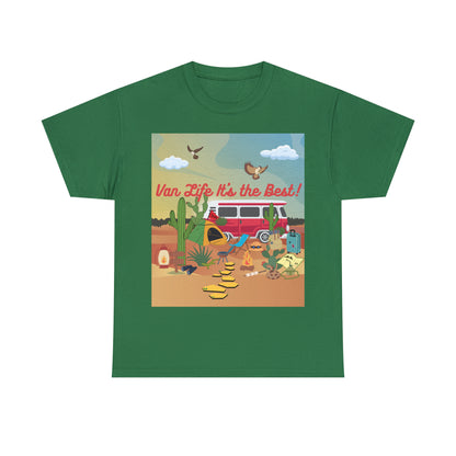 Van Life at Its Best Unisex Heavy Cotton Tee