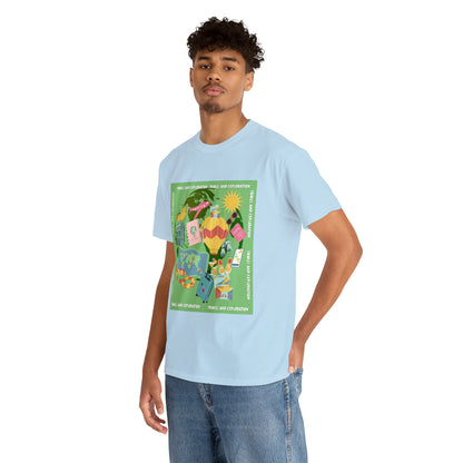 Travel and Exploration Unisex Heavy Cotton Tee