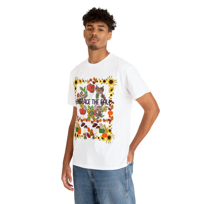 Embrace The Fall Unisex Heavy Cotton Tee