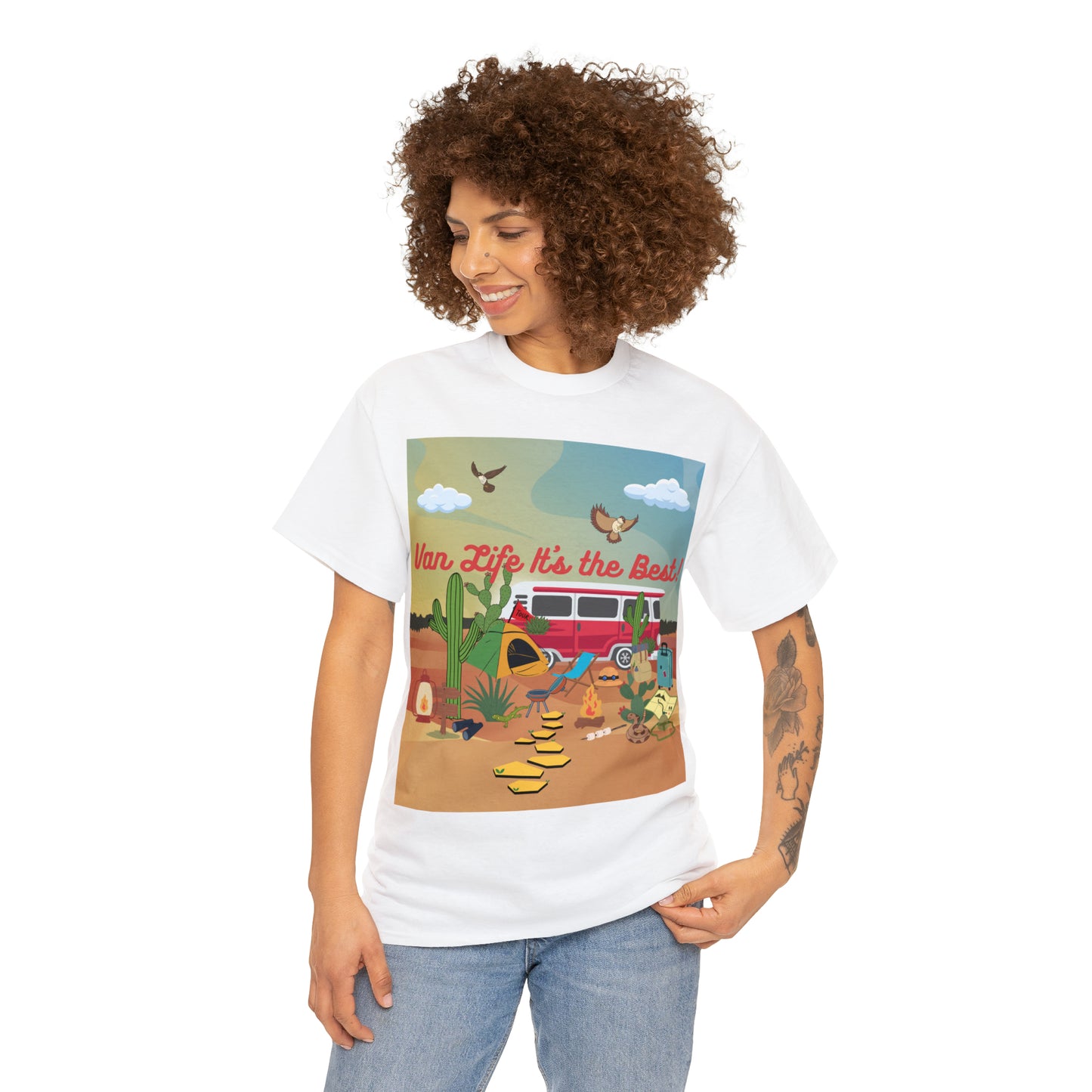 Van Life at Its Best Unisex Heavy Cotton Tee