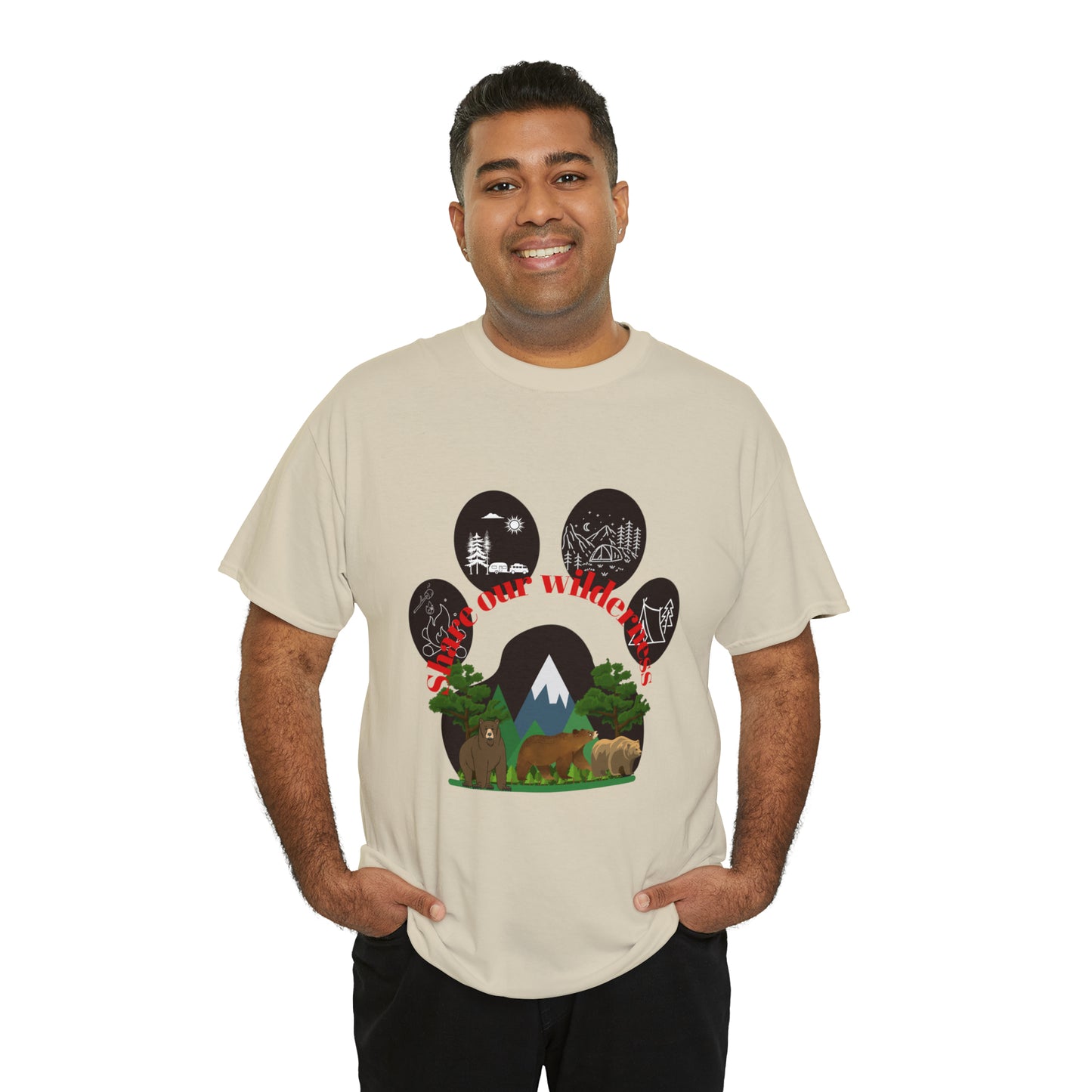 Share Our Wilderness Unisex Heavy Cotton Tee