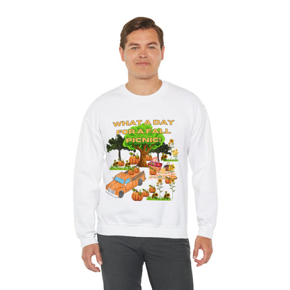 What a Day for A Picnic Unisex Heavy Blend™ Crewneck Sweatshirt