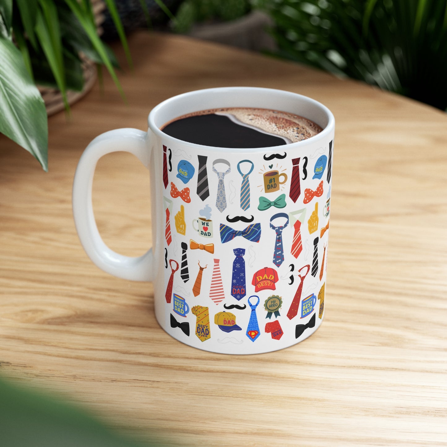 Tie Collaboration Ceramic Mug 11oz