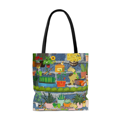 Plant Life Is Healing Tote Bag (AOP)