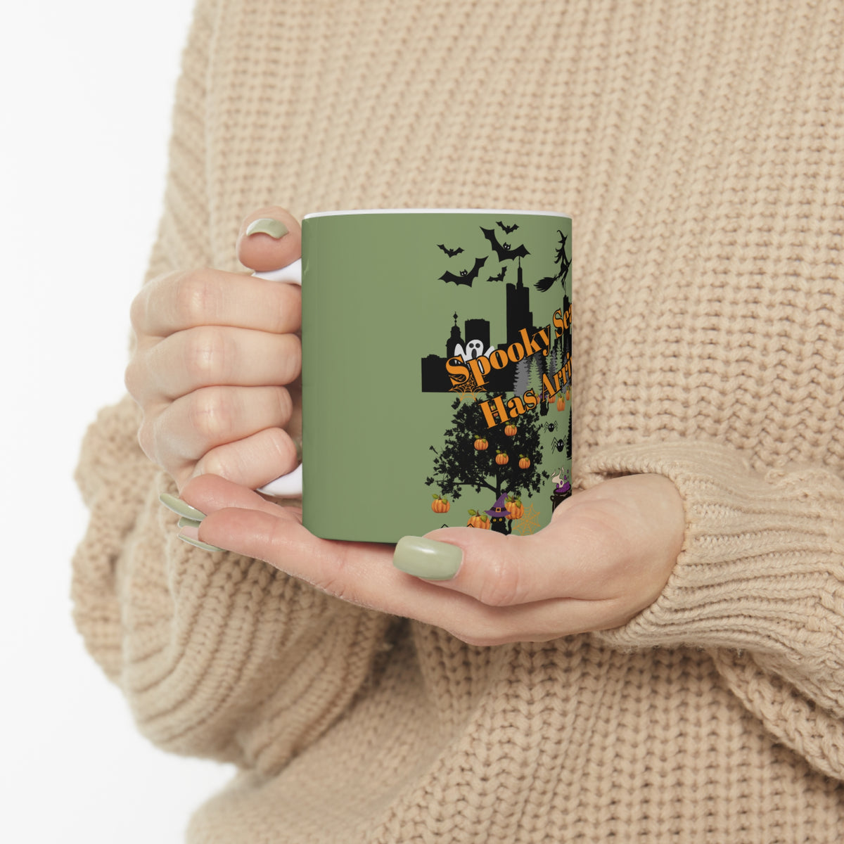 Spooky Season Has Arrived! Ceramic Mug 11oz