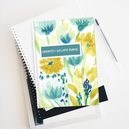 Happiness and Wellness Journal - Ruled Line