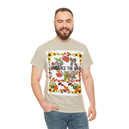 Embrace The Fall Unisex Heavy Cotton Tee