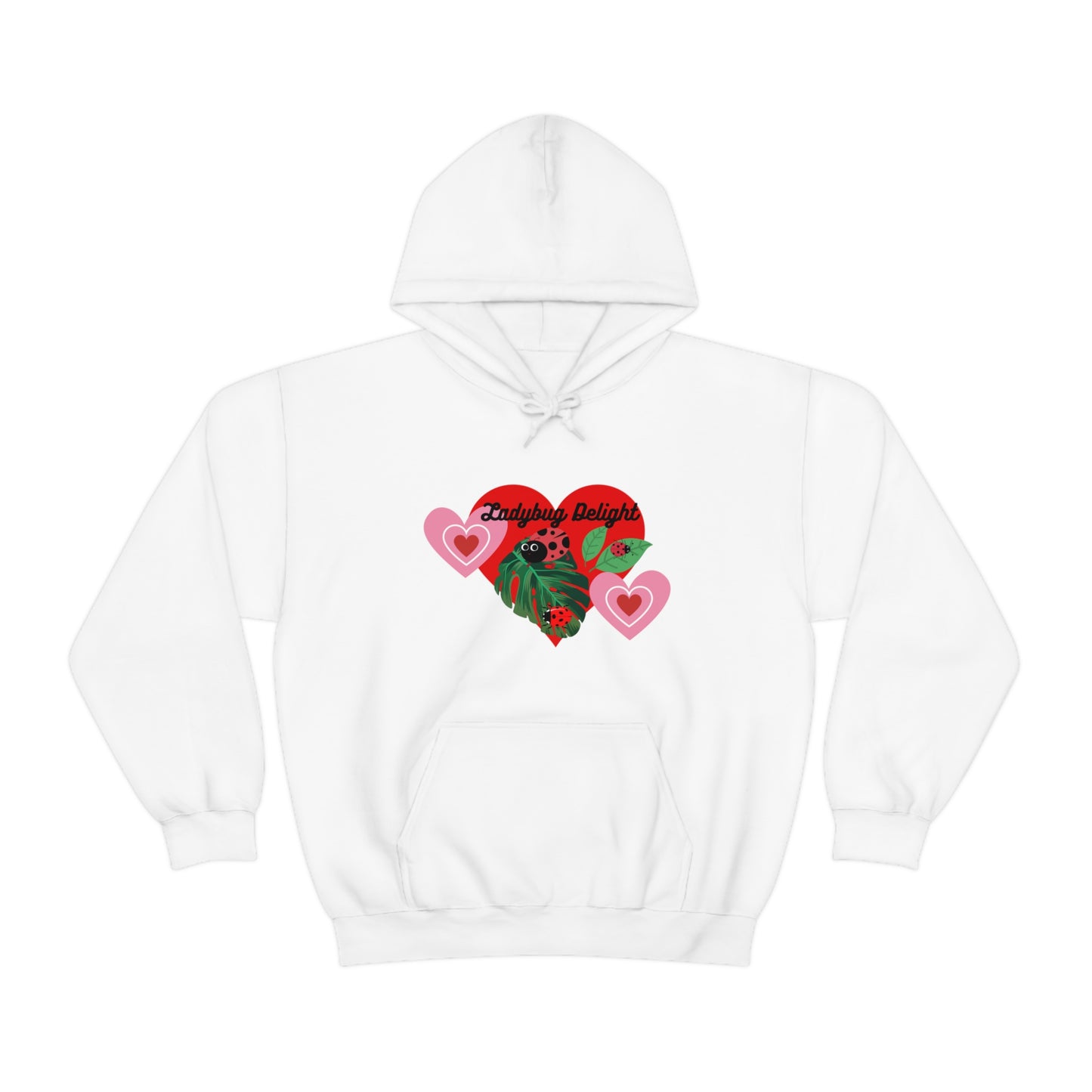 Ladybug Delight Unisex Heavy Blend™ Hooded Sweatshirt