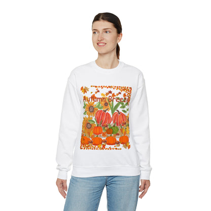 Autumn Breeze Unisex Heavy Blend™ Crewneck Sweatshirt