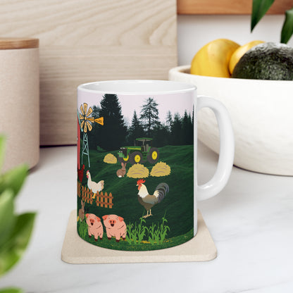 Barnyard Fun! Ceramic Mug 11oz