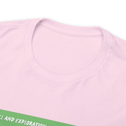 Travel and Exploration Unisex Heavy Cotton Tee