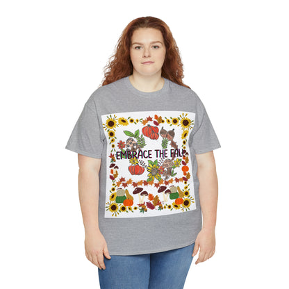 Embrace The Fall Unisex Heavy Cotton Tee