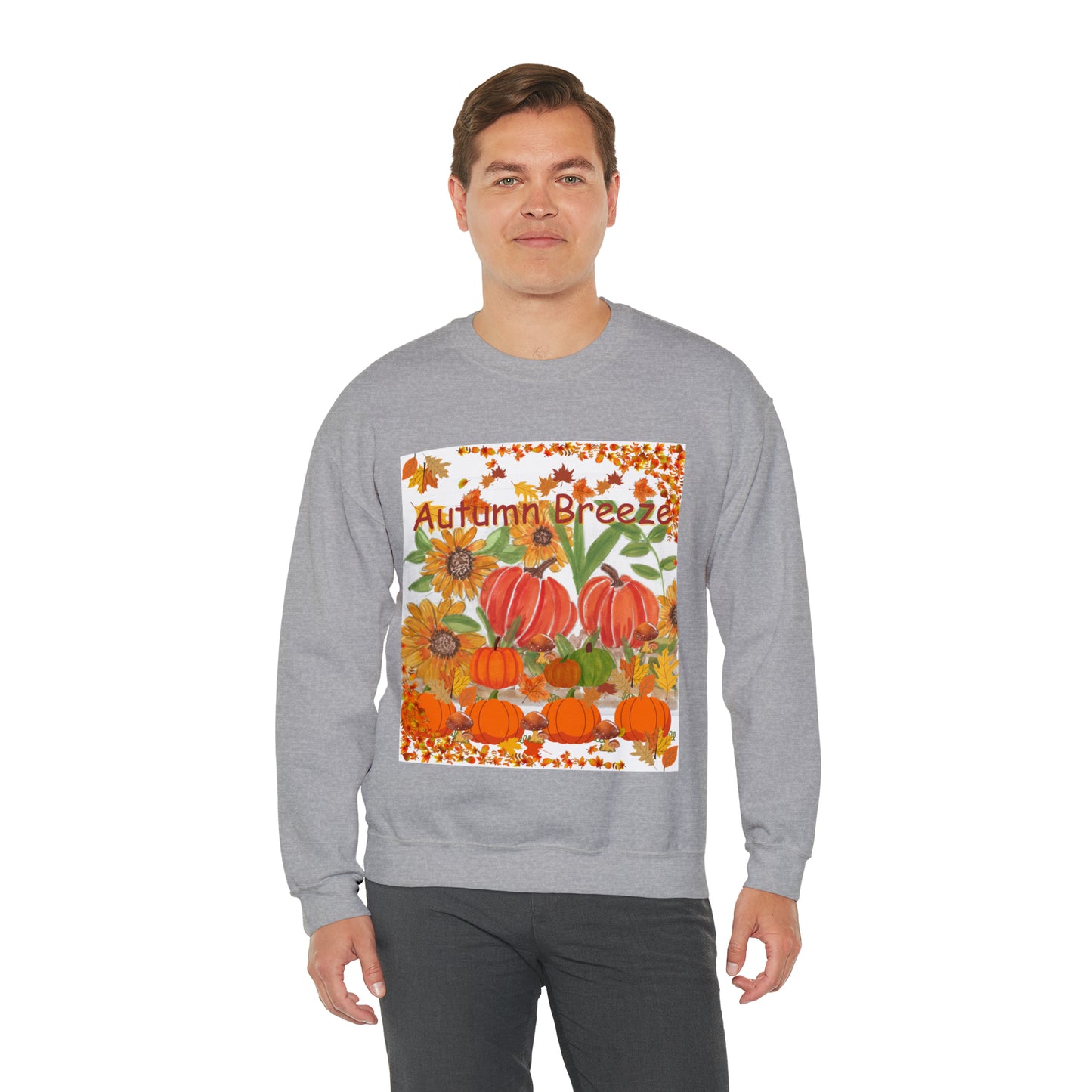 Autumn Breeze Unisex Heavy Blend™ Crewneck Sweatshirt