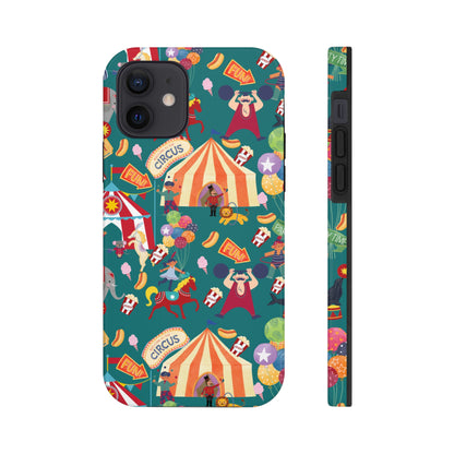 Circus Party Green Tough Phone Cases