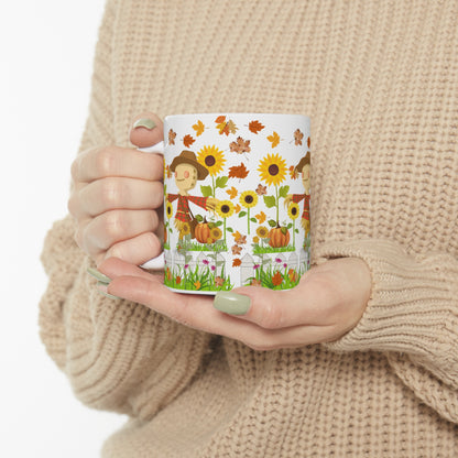 Vibing For Fall Ceramic Mug 11oz