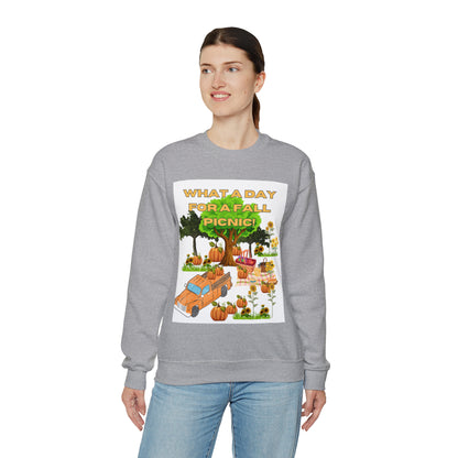 What a Day for A Picnic Unisex Heavy Blend™ Crewneck Sweatshirt