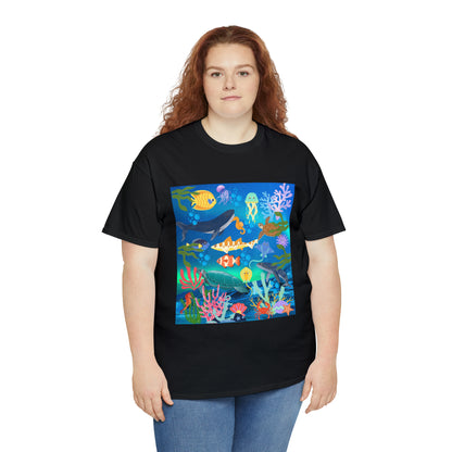 Ocean Scenery Unisex Heavy Cotton Tee