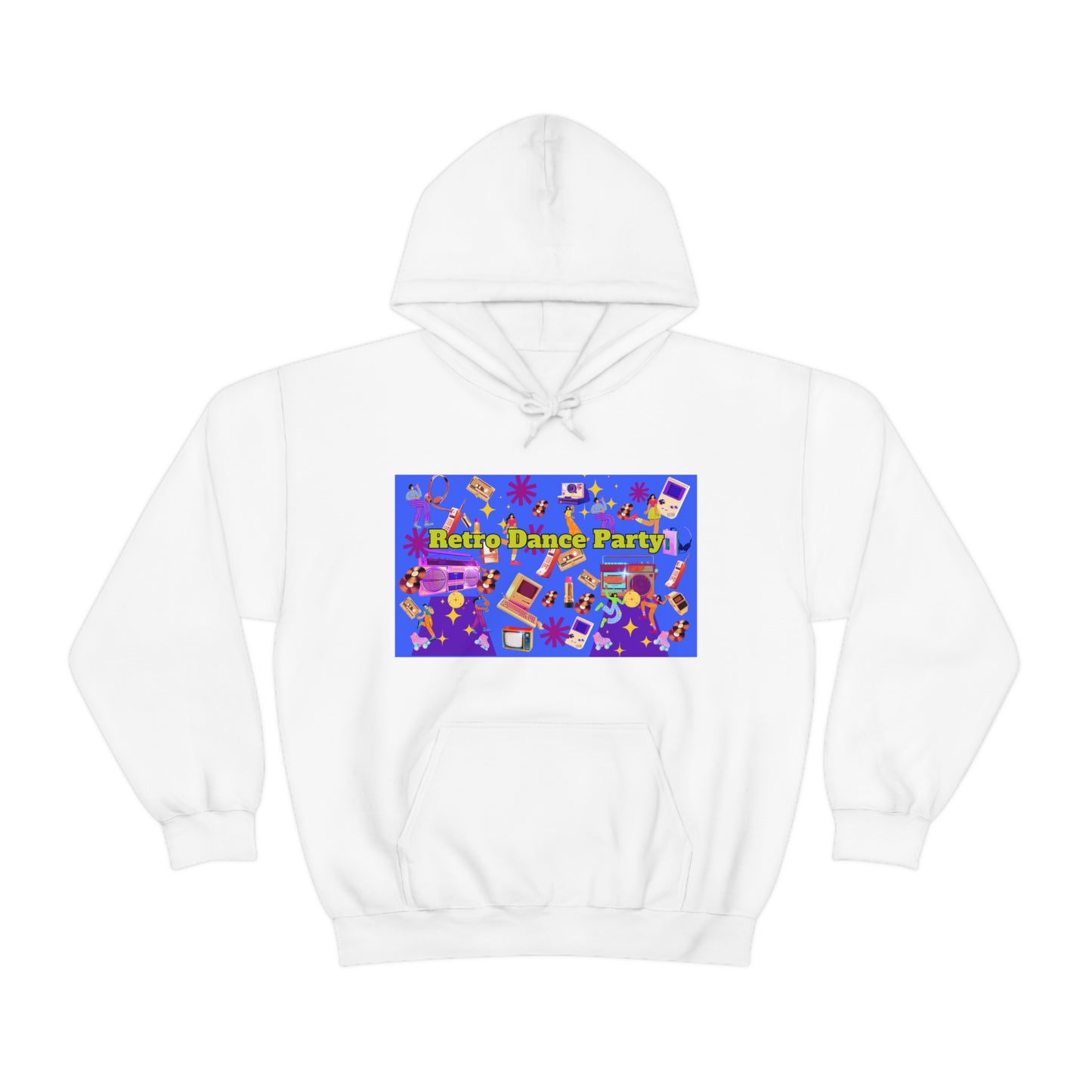 Retro Dance Party Unisex Heavy Blend™ Hooded Sweatshirt