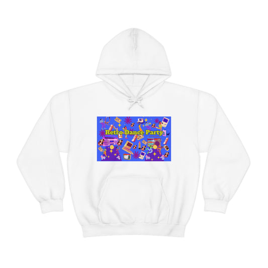 Retro Dance Party Unisex Heavy Blend™ Hooded Sweatshirt