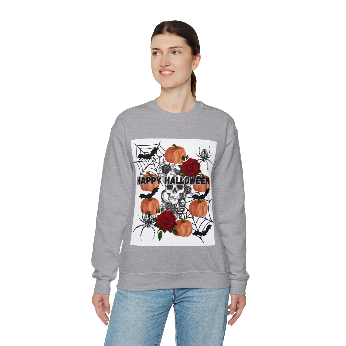 Happy Halloween Unisex Heavy Blend™ Crewneck Sweatshirt