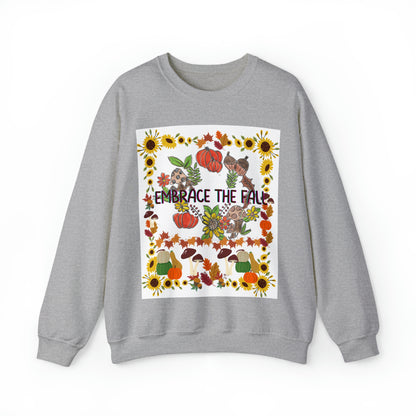 Embrace The Fall Unisex Heavy Blend™ Crewneck Sweatshirt