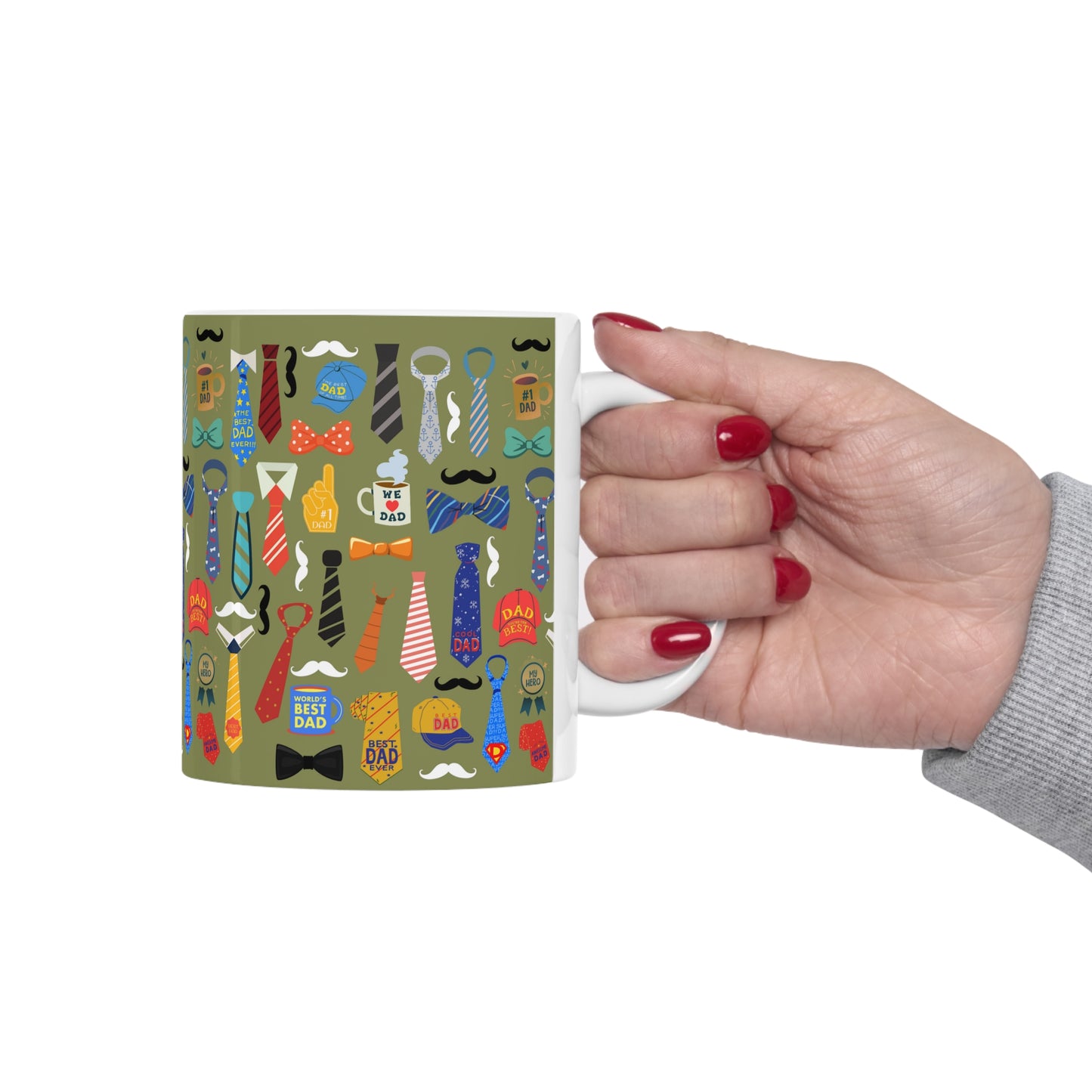 Tie Collaboration Ceramic Mug 11oz