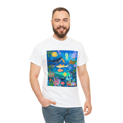 Ocean Scenery Unisex Heavy Cotton Tee