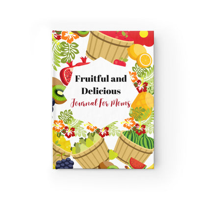 Fruitful and Delicious Journal White - Ruled Line