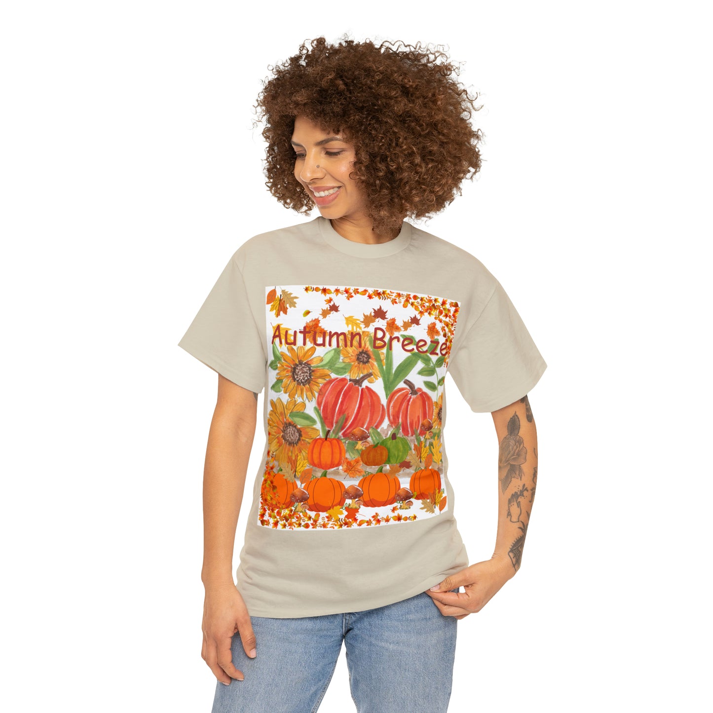 Autumn Breeze Unisex Heavy Cotton Tee