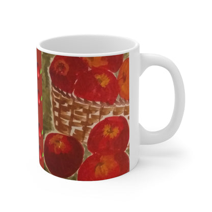 Apple Ceramic Mug 11oz