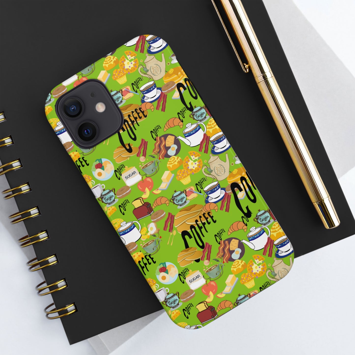 Morning Brunch Lime Tough Phone Cases