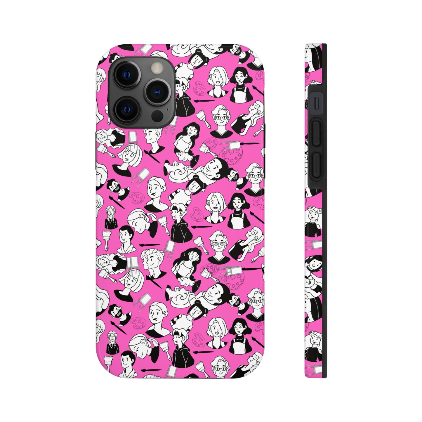 Inspirational Artist Pink Tough Phone Cases