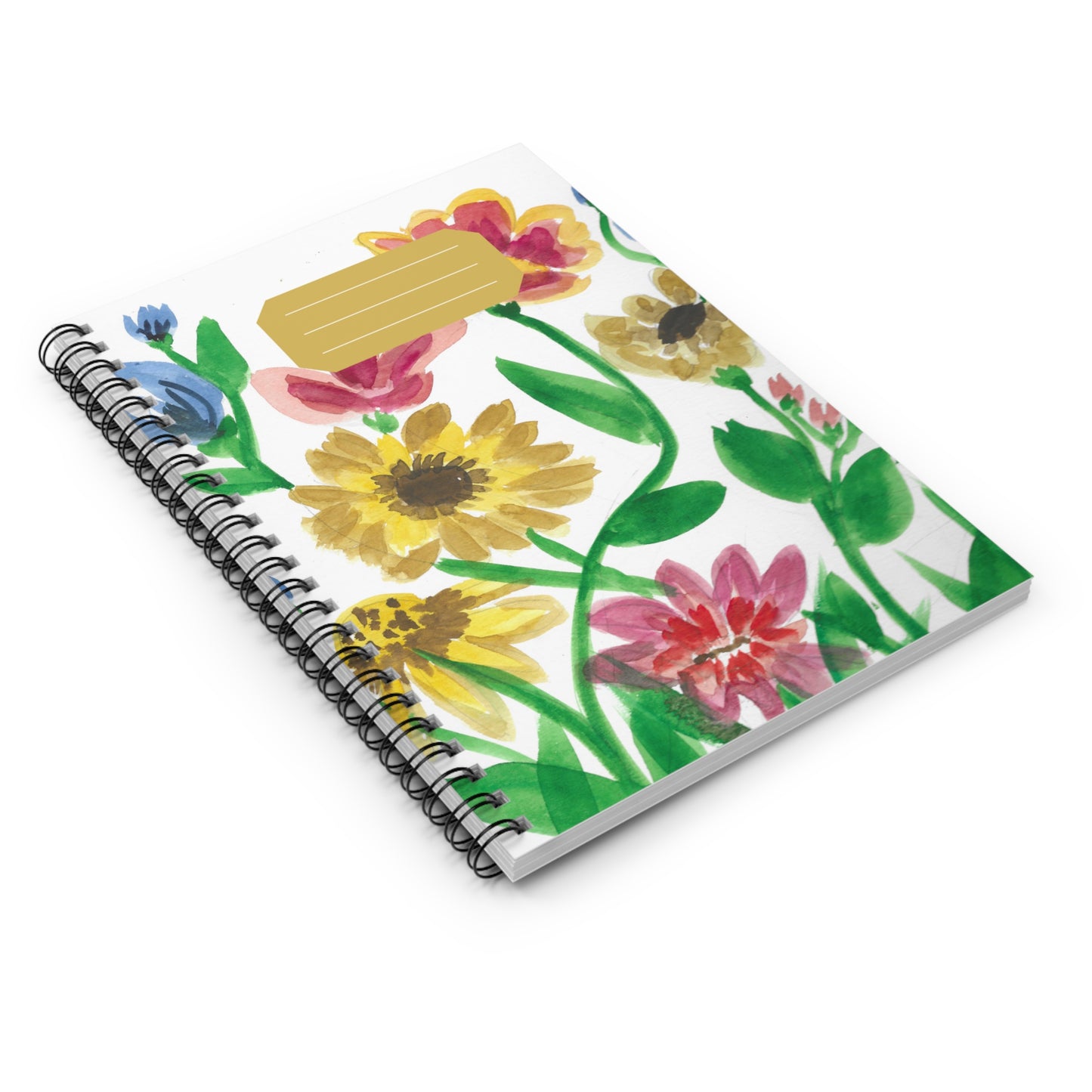 Wildflowers Spiral Notebook - Ruled Line