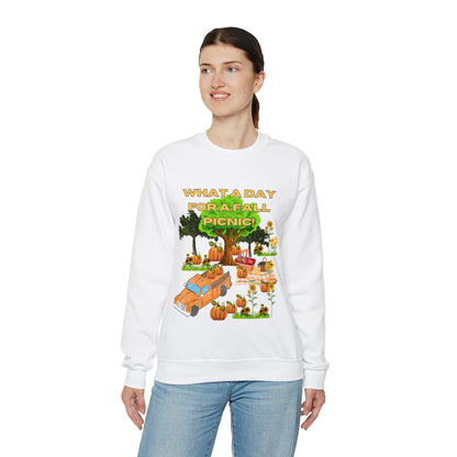 What a Day for A Picnic Unisex Heavy Blend™ Crewneck Sweatshirt