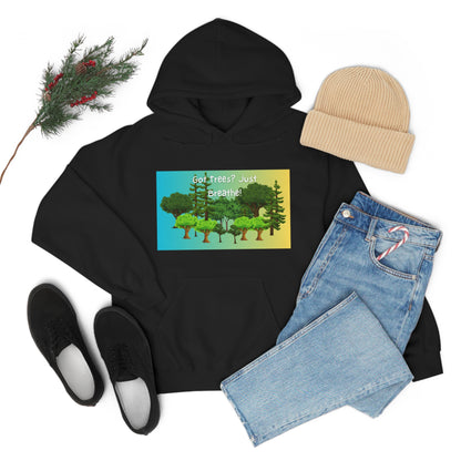 Got Trees? Just Breathe Unisex Heavy Blend™ Hooded Sweatshirt