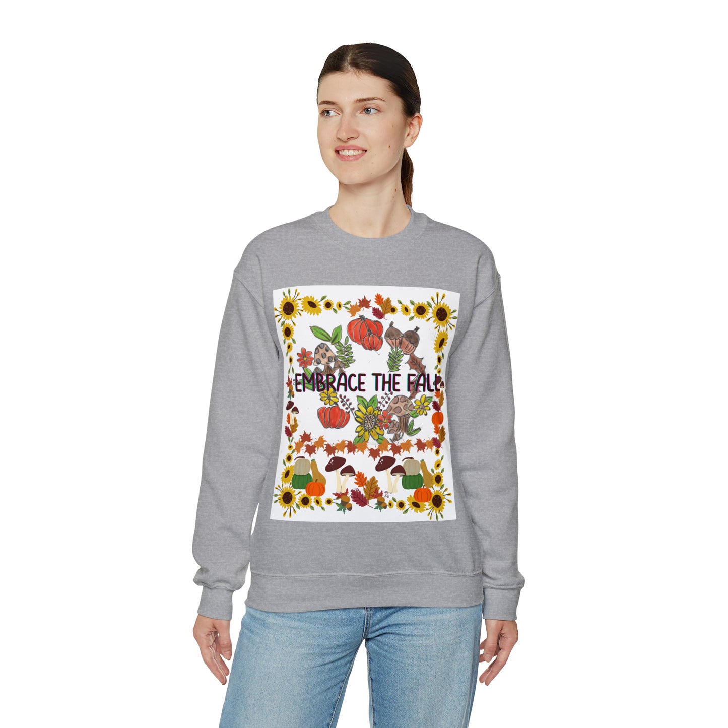 Embrace The Fall Unisex Heavy Blend™ Crewneck Sweatshirt