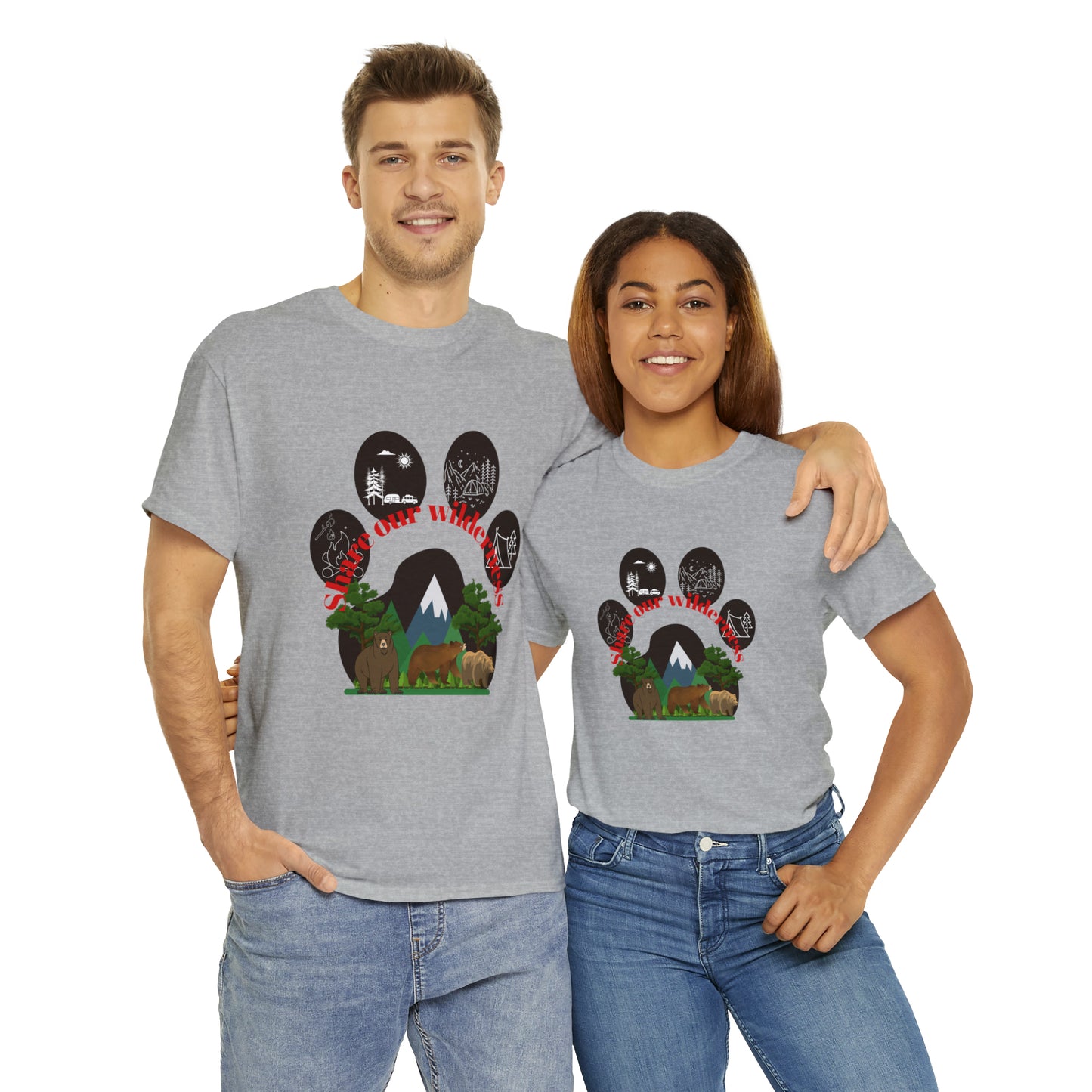 Share Our Wilderness Unisex Heavy Cotton Tee