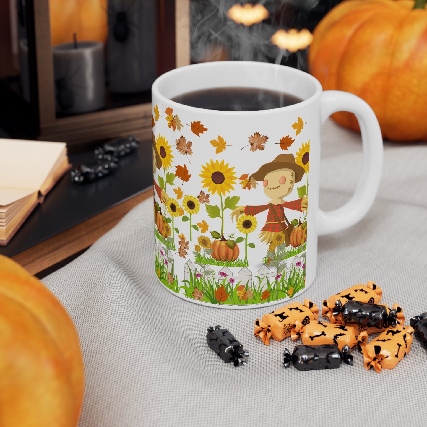 Vibing For Fall Ceramic Mug 11oz