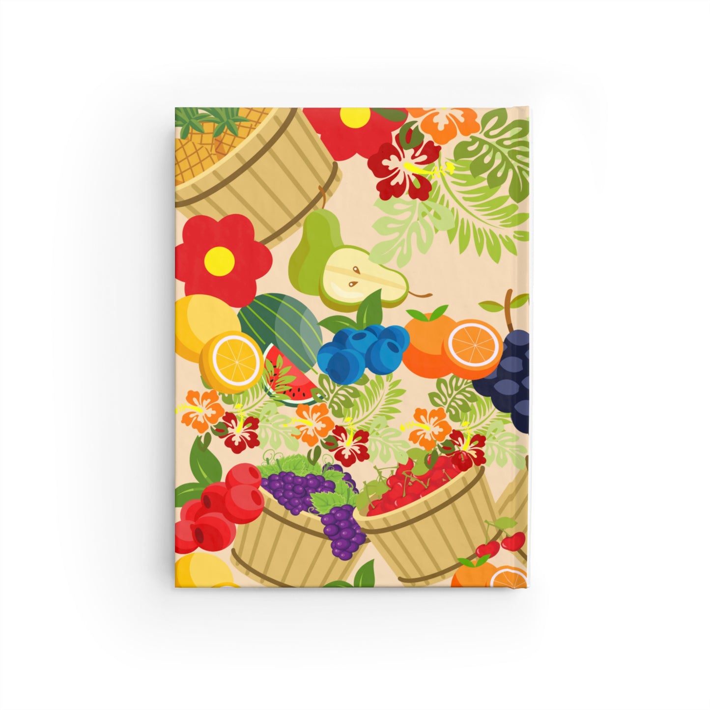 Fruitful and Delicious Journal Beige - Ruled Line