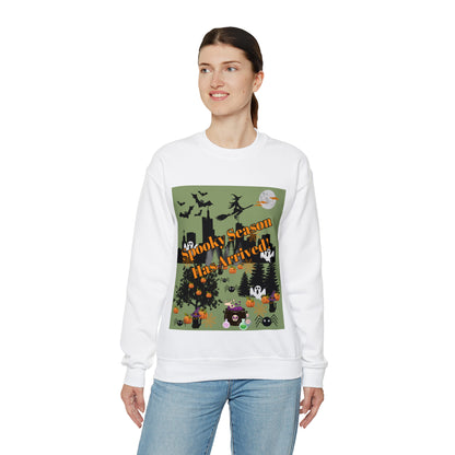 Spooky Season Has Arrived Unisex Heavy Blend™ Crewneck Sweatshirt