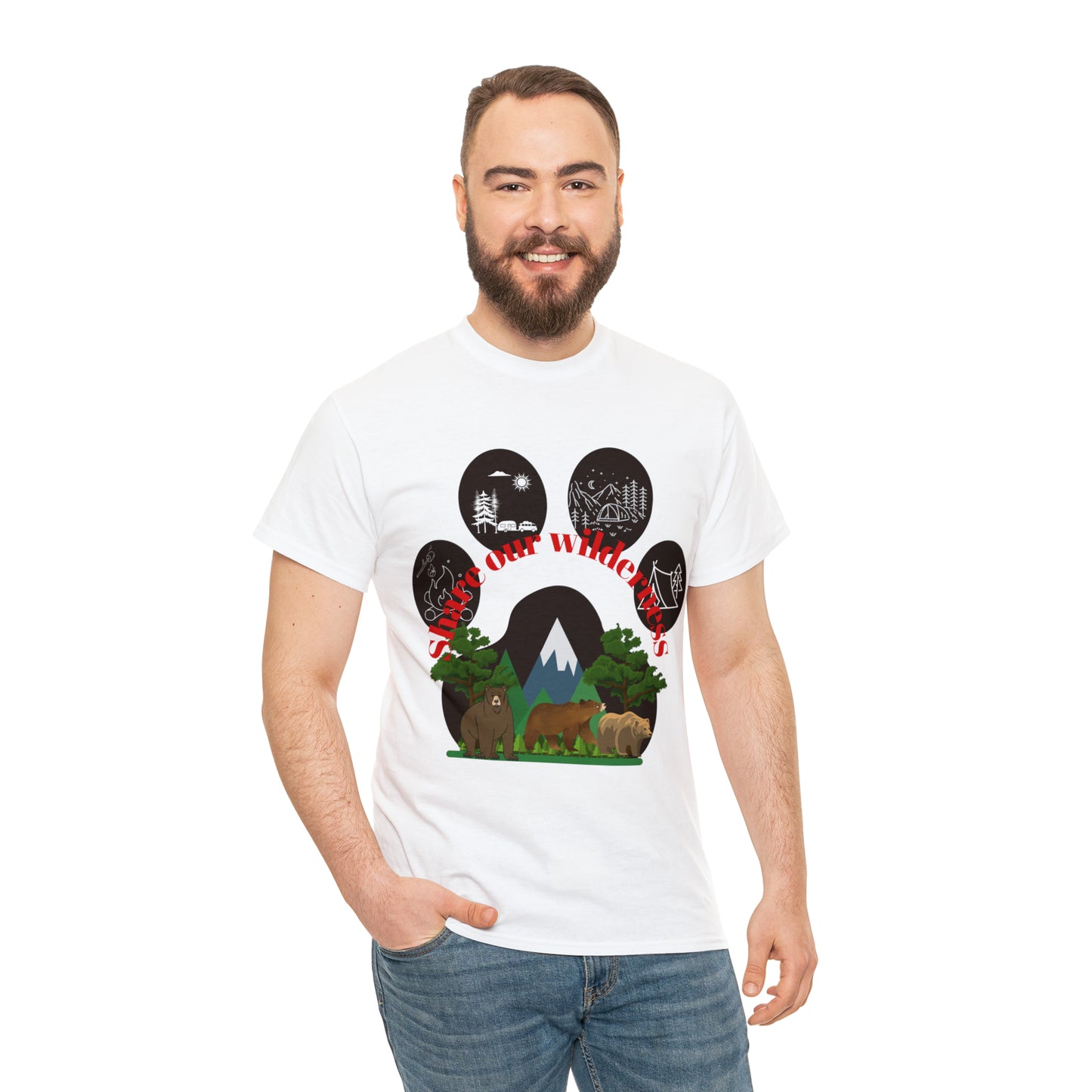 Share Our Wilderness Unisex Heavy Cotton Tee