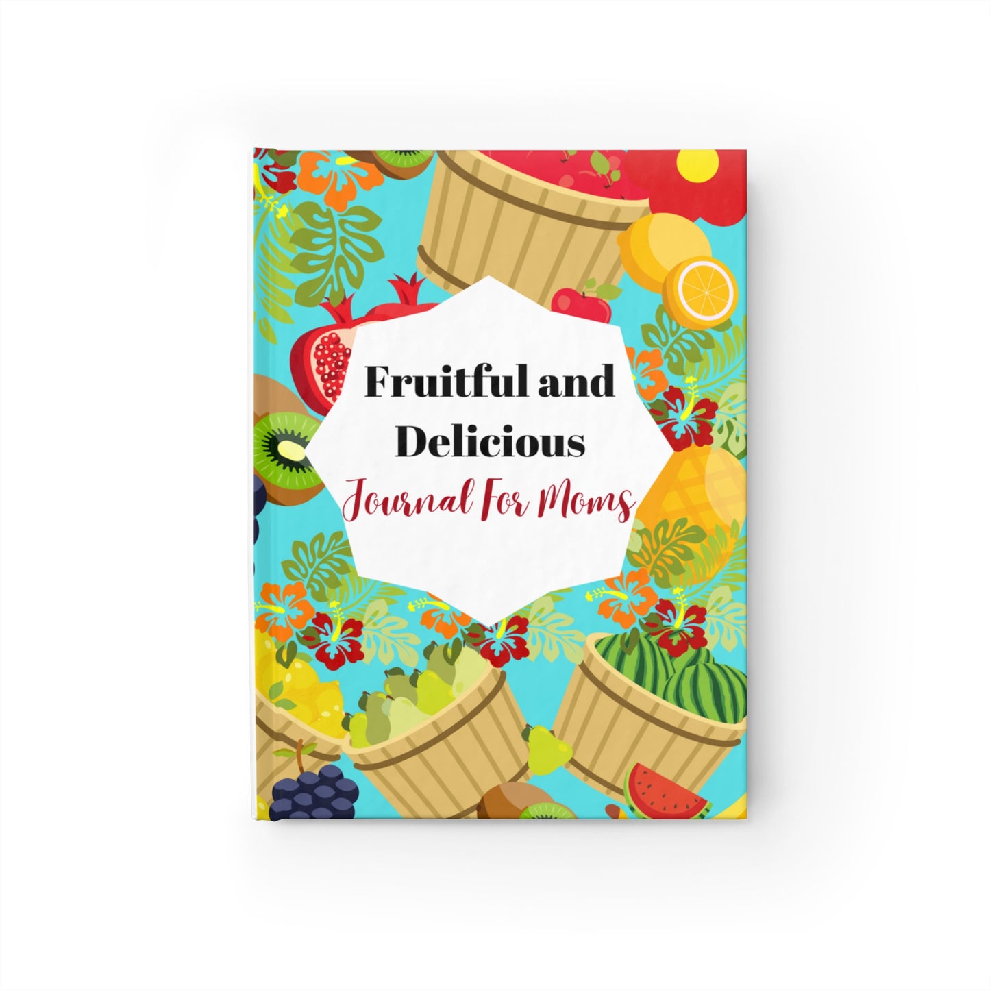 Fruitful and Delicious Journal Turq- Ruled Line