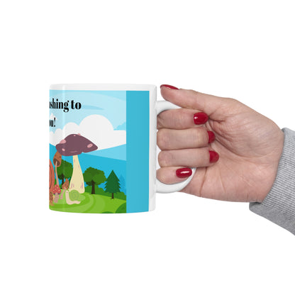 Wait , I'm Rushing to Help You Ceramic Mug 11oz