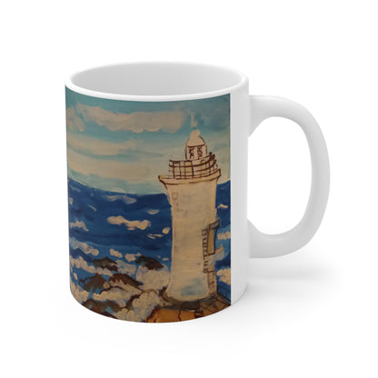 Lighthouse Ceramic Mug 11oz