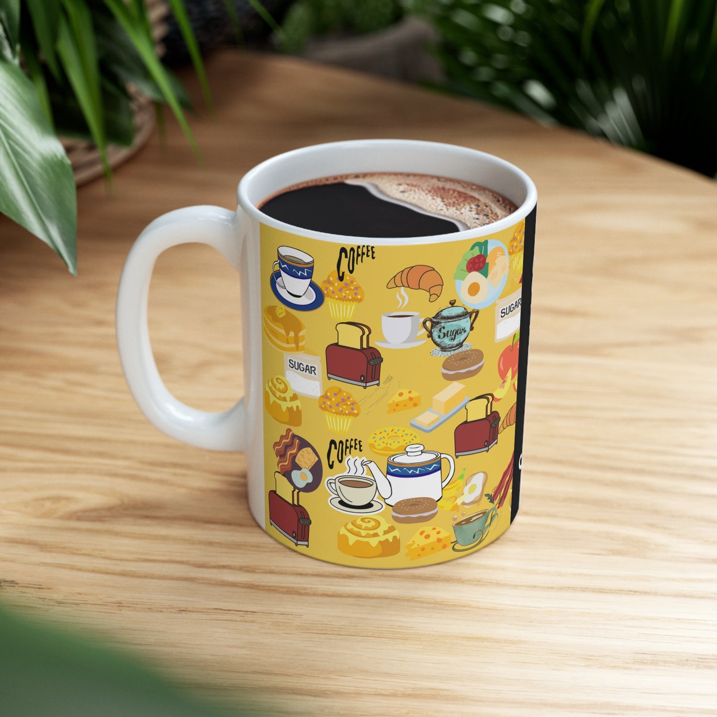 Morning Brunch Ceramic Mug 11oz