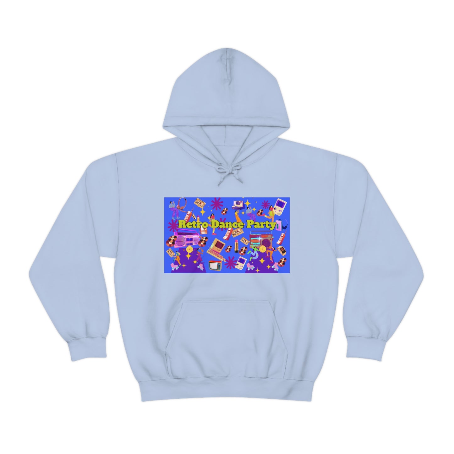 Retro Dance Party Unisex Heavy Blend™ Hooded Sweatshirt