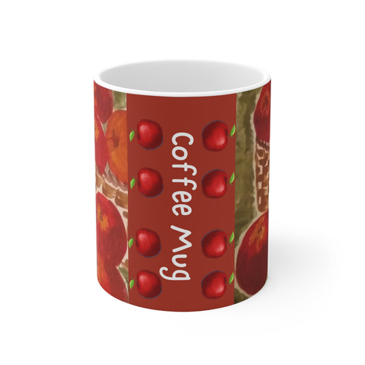 Apple Ceramic Mug 11oz