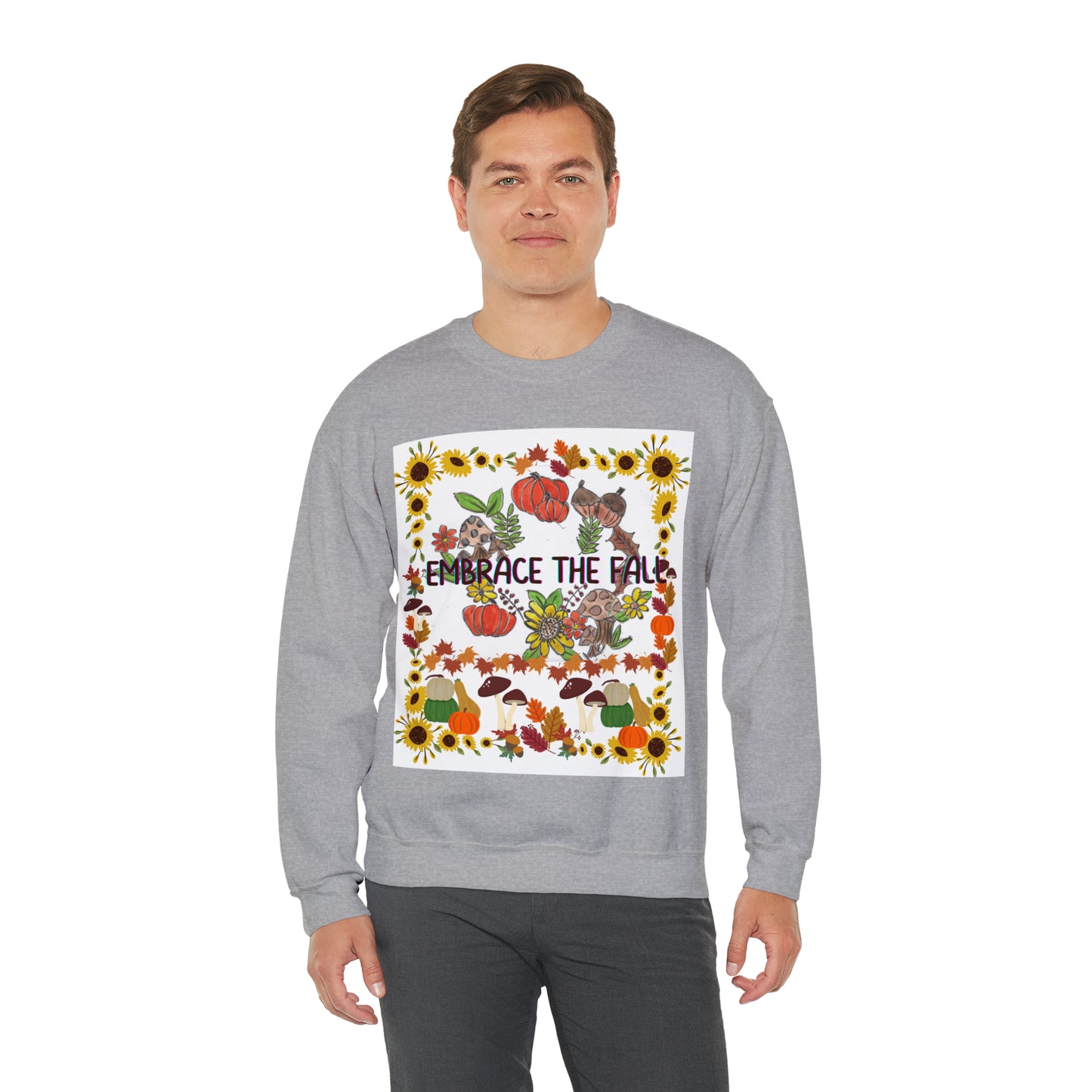 Embrace The Fall Unisex Heavy Blend™ Crewneck Sweatshirt