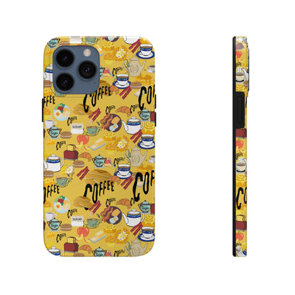 Morning Brunch Yellow Tough Phone Cases